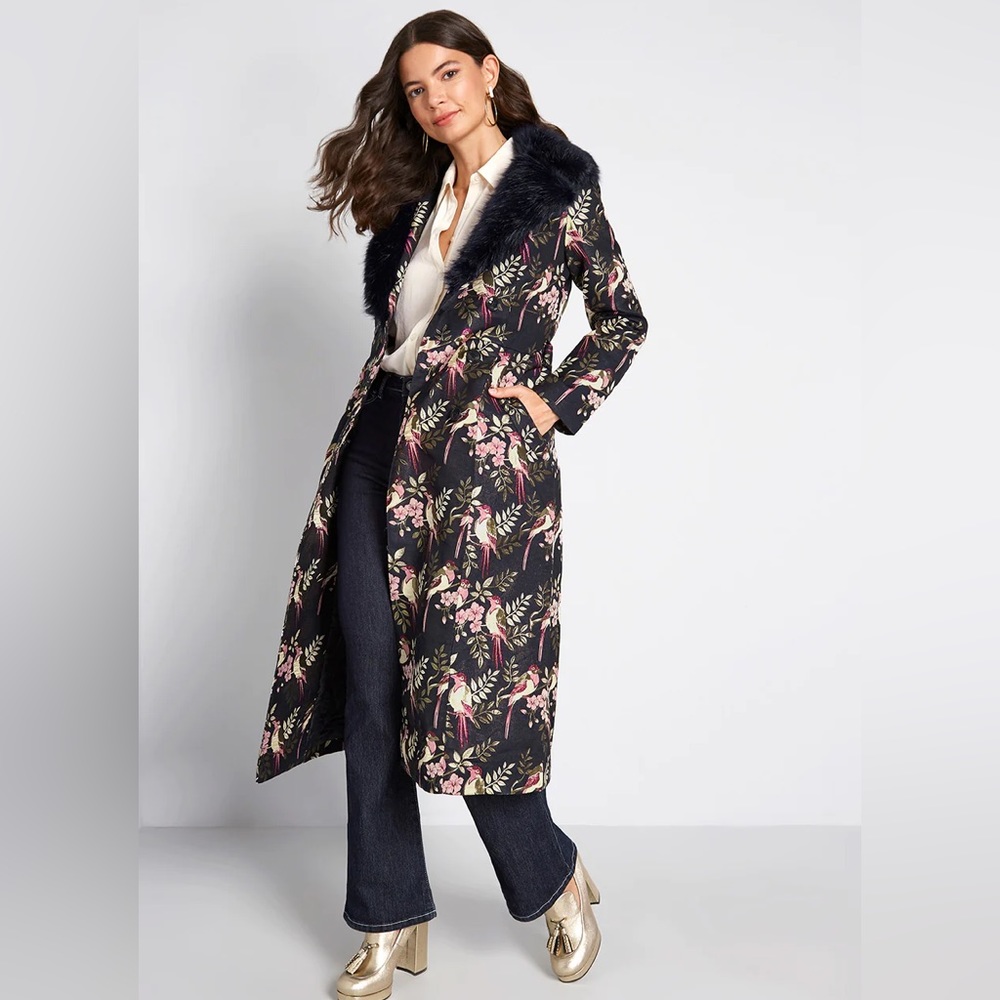 MODCLOTH X COLLECTIF | Upscale Attitude Coat